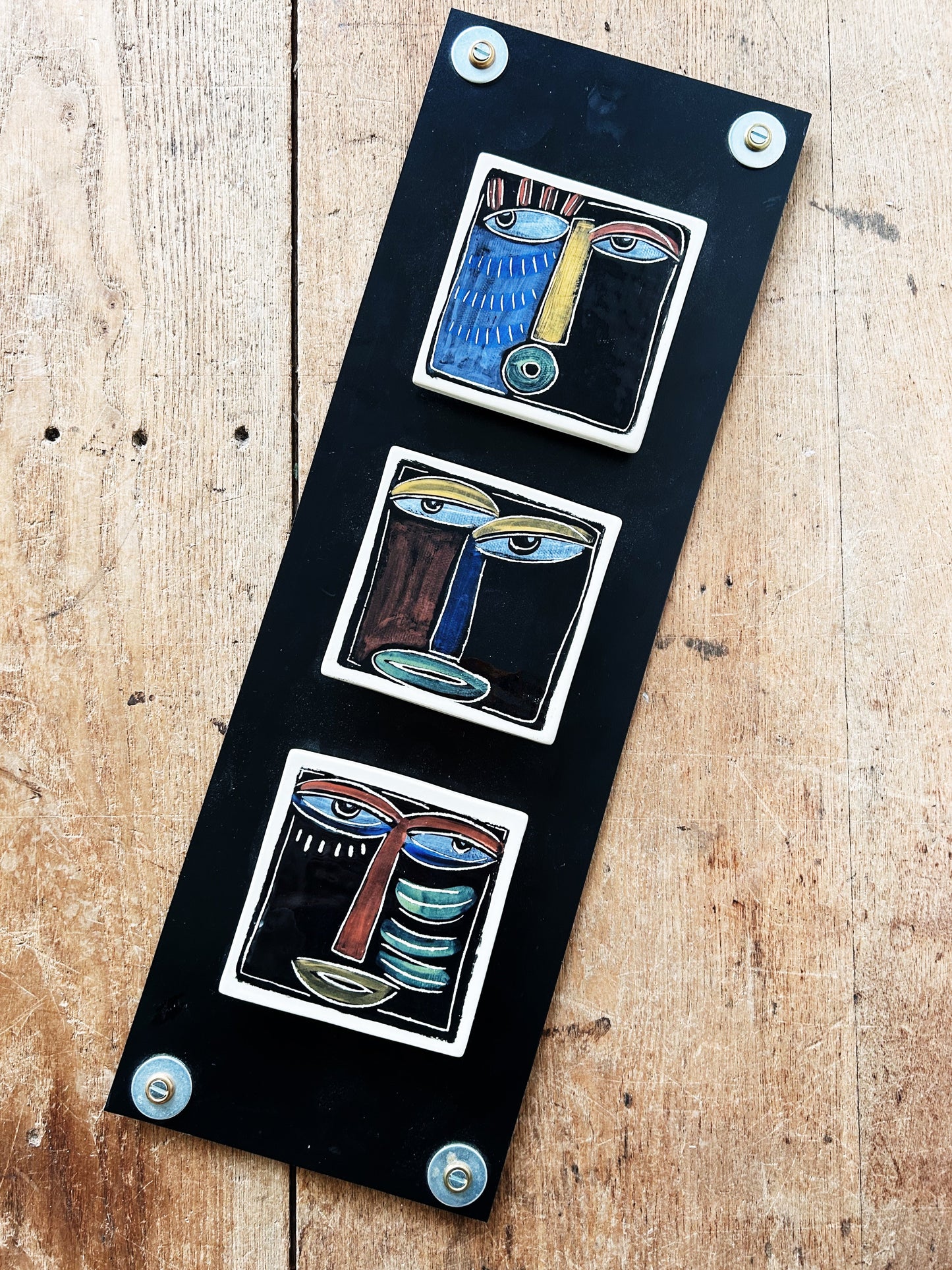 Contemporary Hand Painted Tile Art
