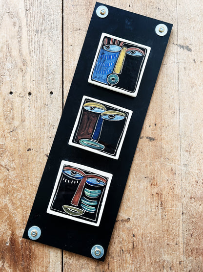 Contemporary Hand Painted Tile Art