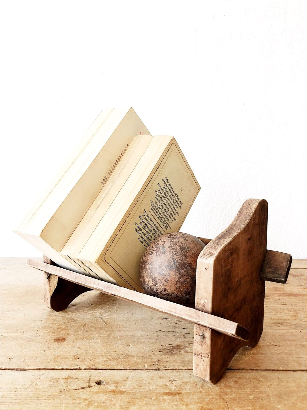 Petite Vintage Book Rack
