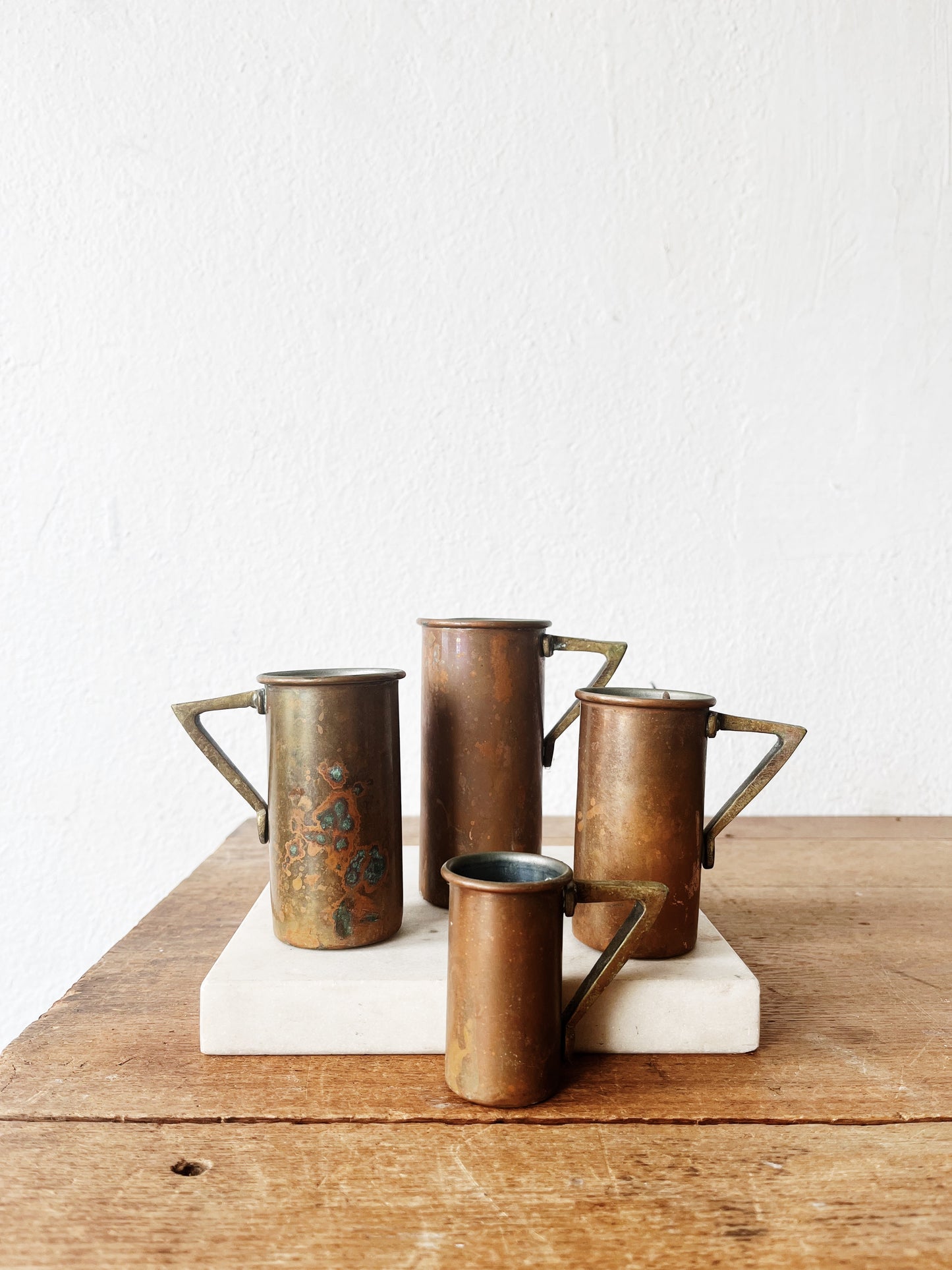 Antique Copper Measures