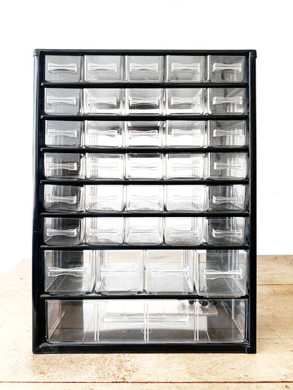 Vintage Industrial Metal Drawer Stirage