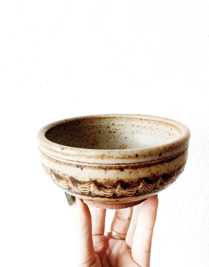Vintage Handmade Pottery Bowls