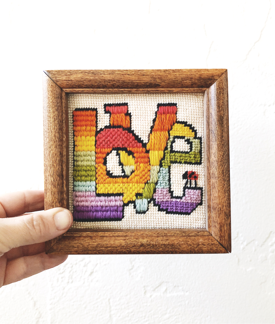 Vintage LOVE Needlepoint