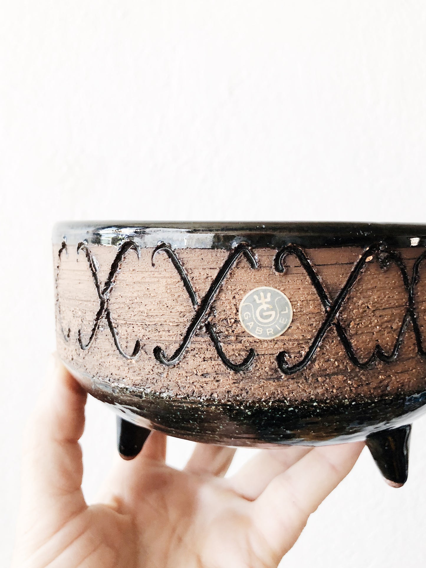 RESERVED Vintage Swedish Gabriel Keramic Ikebana Pottery