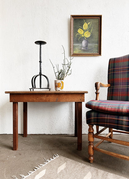 Handmade Wood Side Table