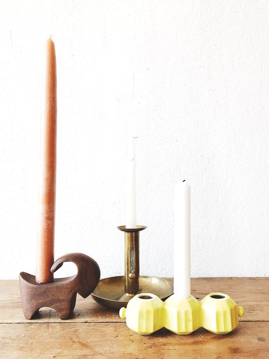 Vintage Ceramic Candelabra