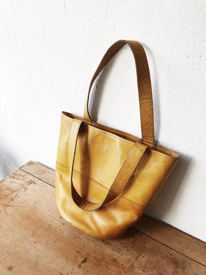 Soy Nica Leather Bucket Tote