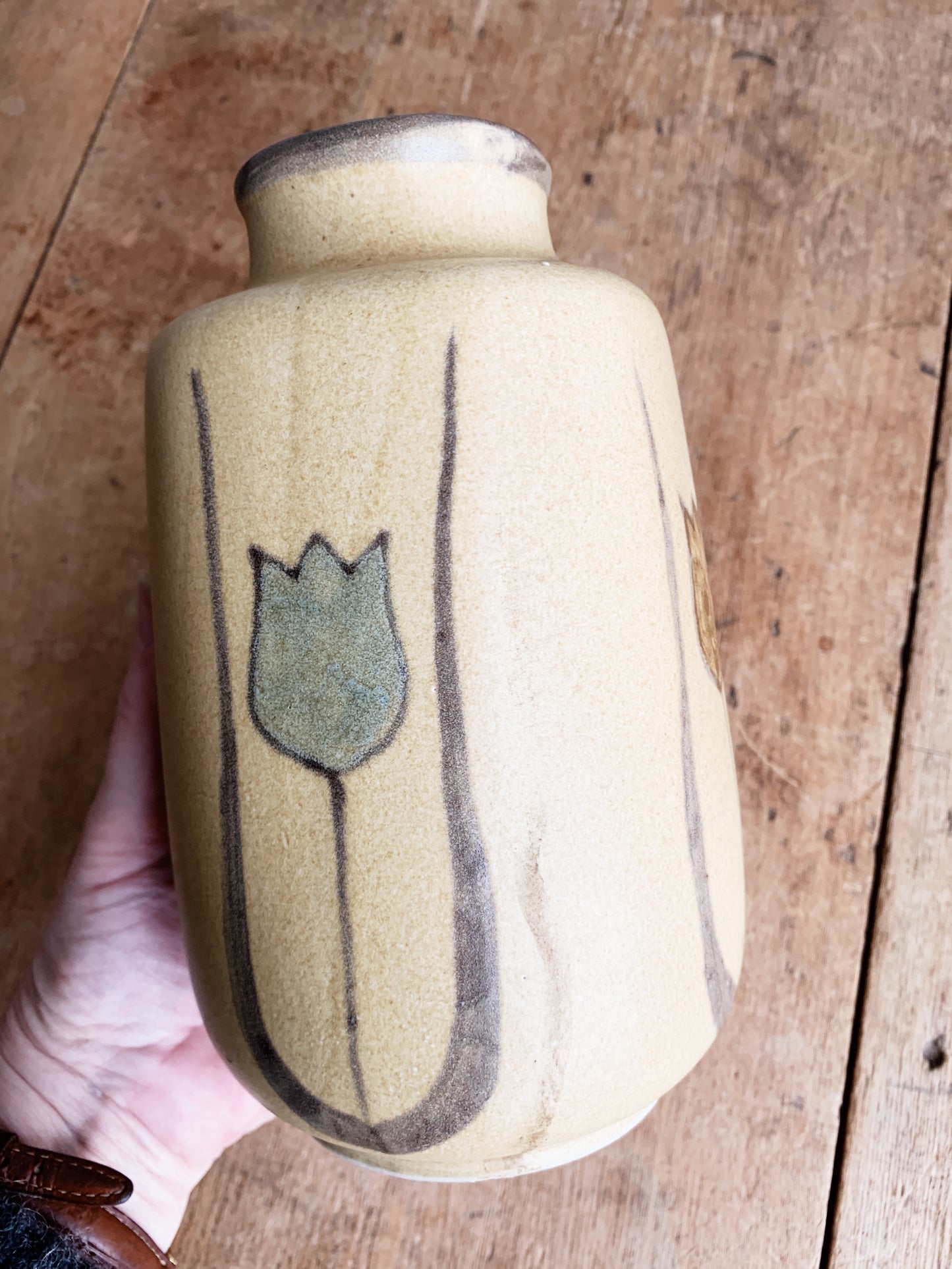 Vintage Art and Crafts Pottery Vase