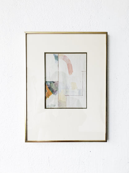 Framed Abstract Art by Aidan Koch