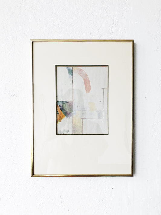 Framed Abstract Art by Aidan Koch