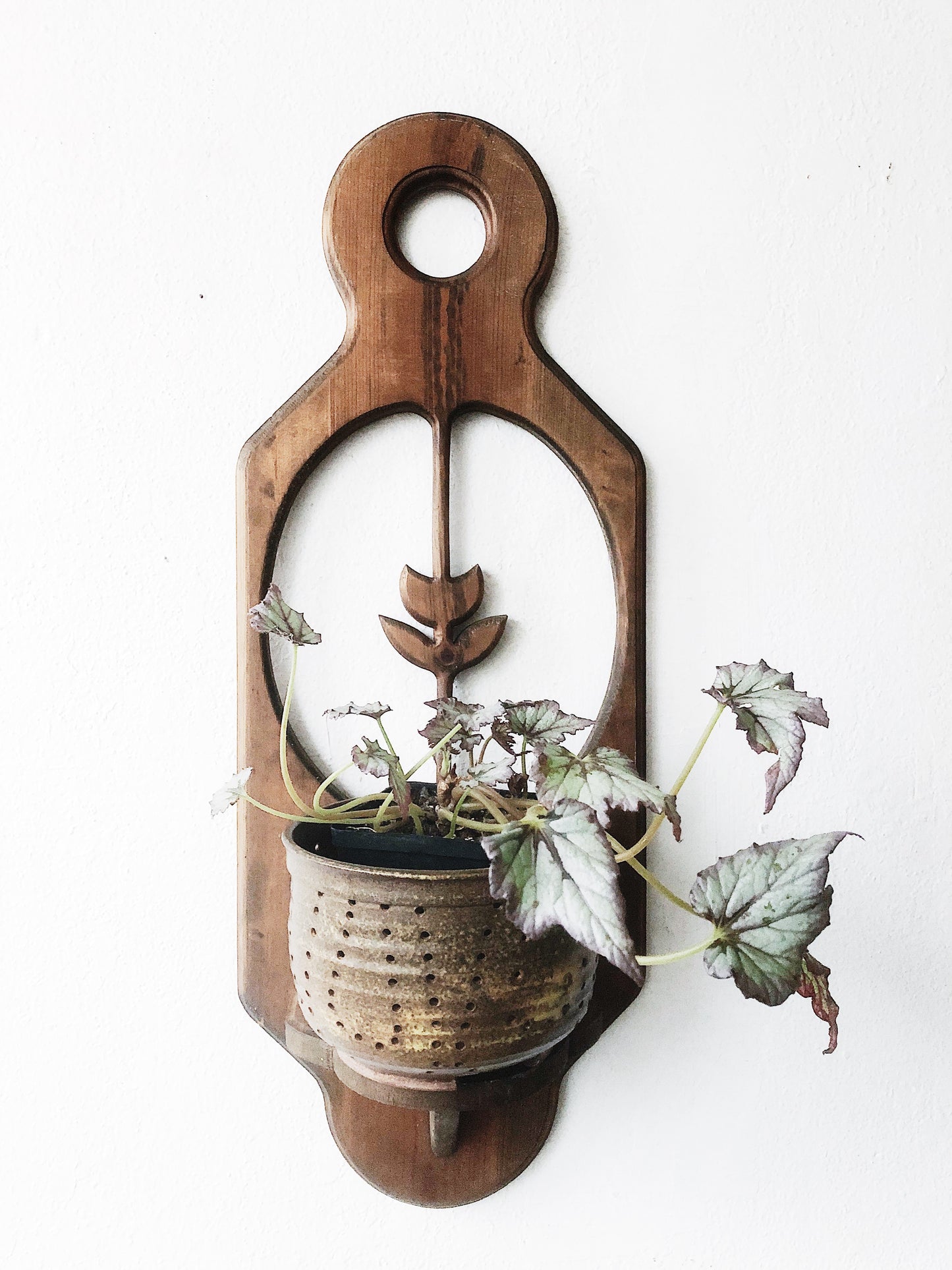 Vintage Openwork Wall Shelf