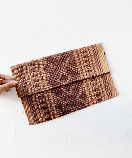 Upcycled Vintage Textile Clutch