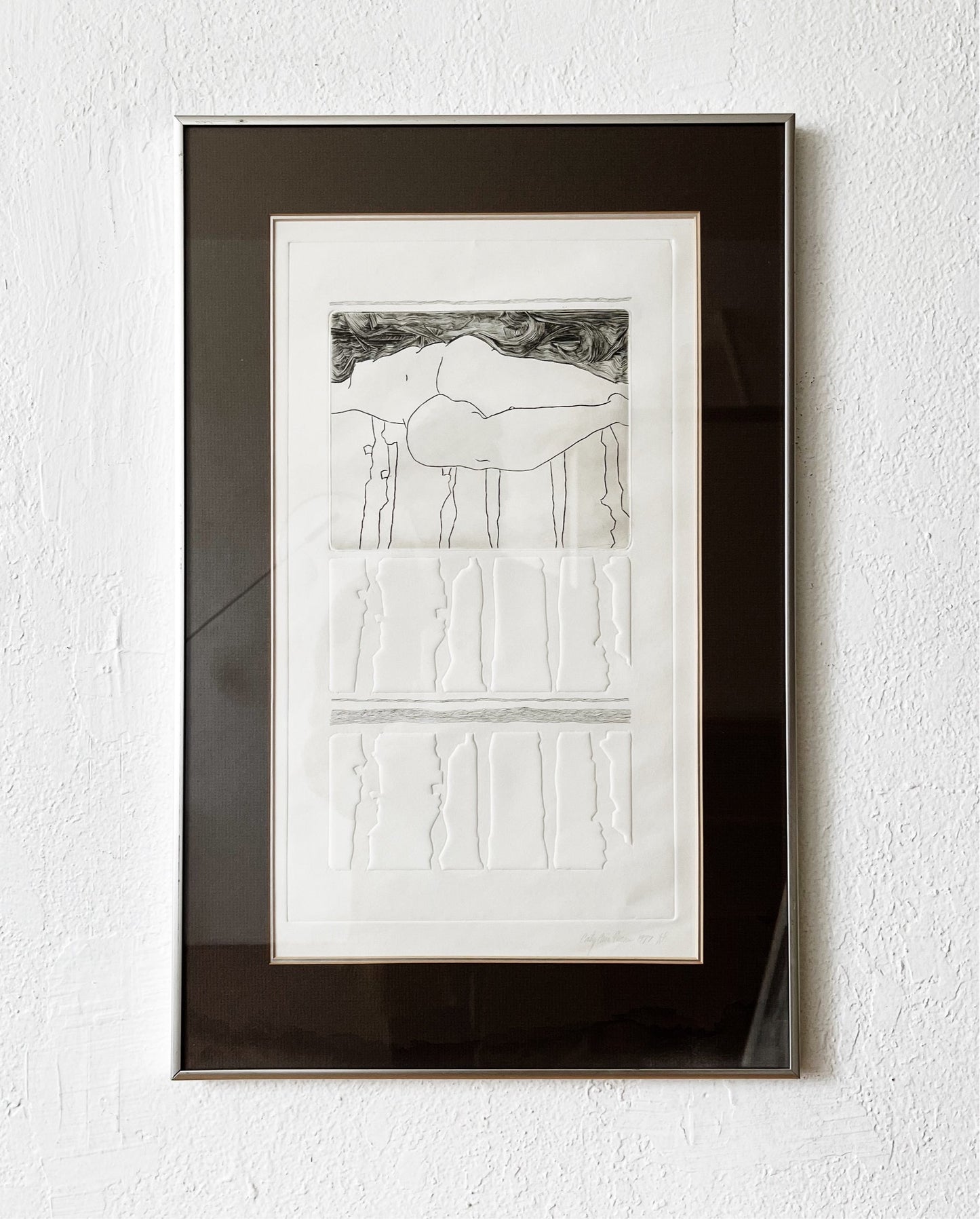 Original Cathy Evans Etching