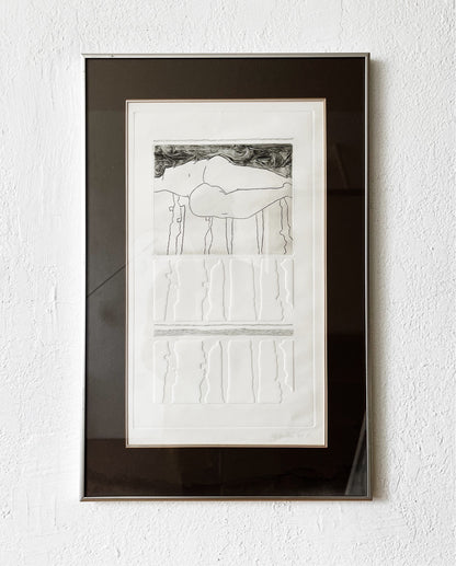 Original Cathy Evans Etching