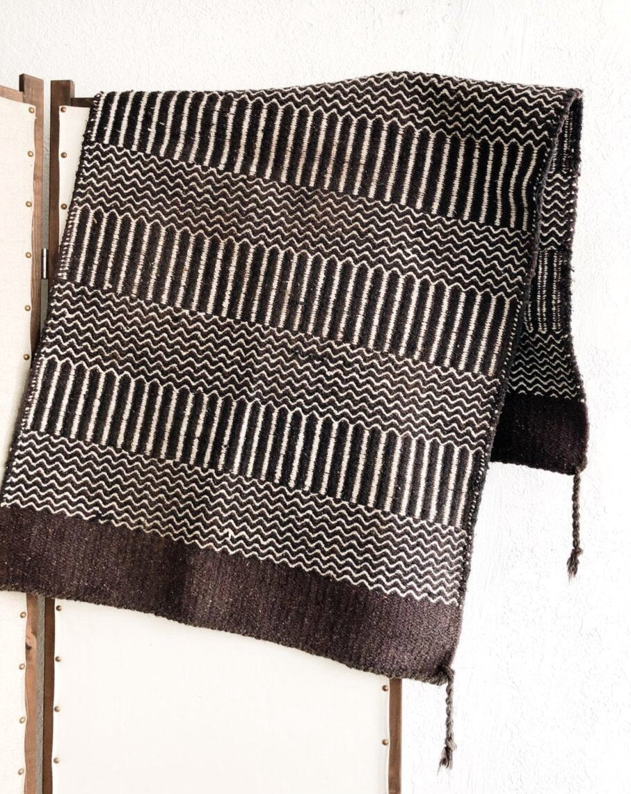 Graphic Wool Blend Rug