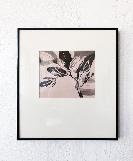 Vintage Mid Century Framed Lithograph