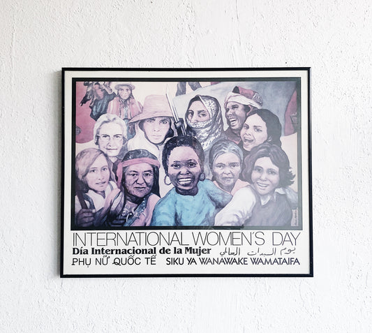 Vintage “Sistersong of Liberation” Framed Print