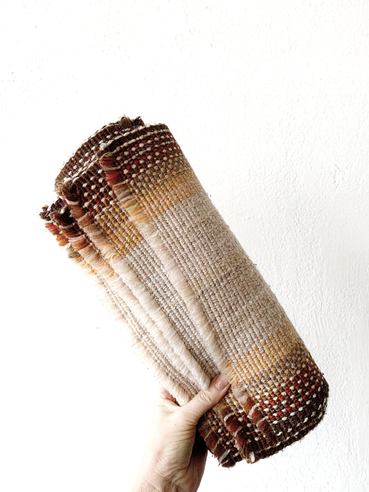 Vintage Set of Six Woven Placemats