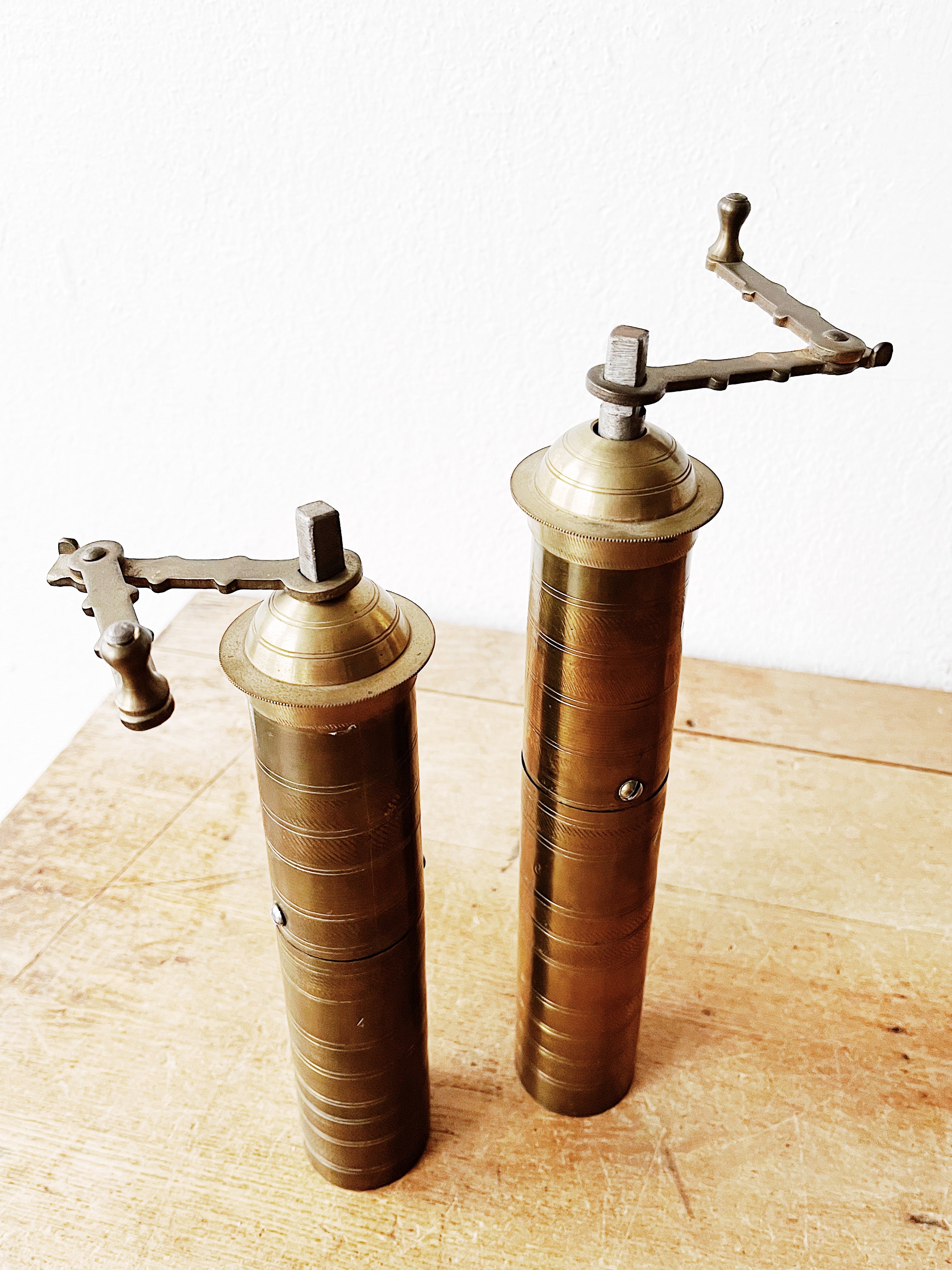 Antique Brass Turkish Grinder