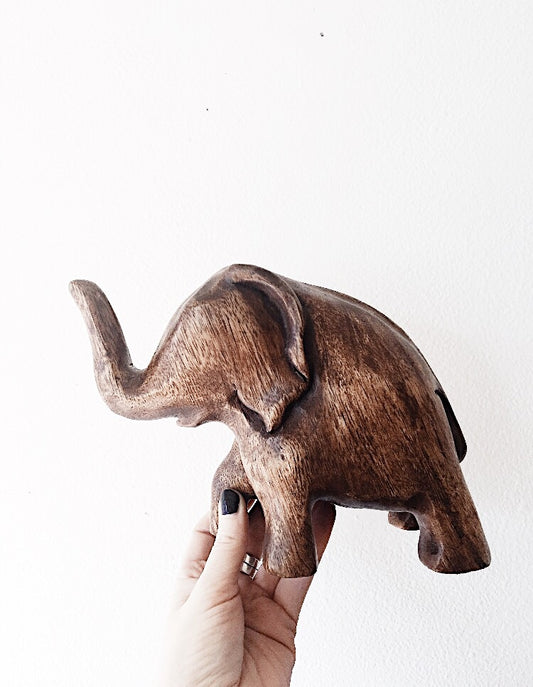 Wood Carved Elephant