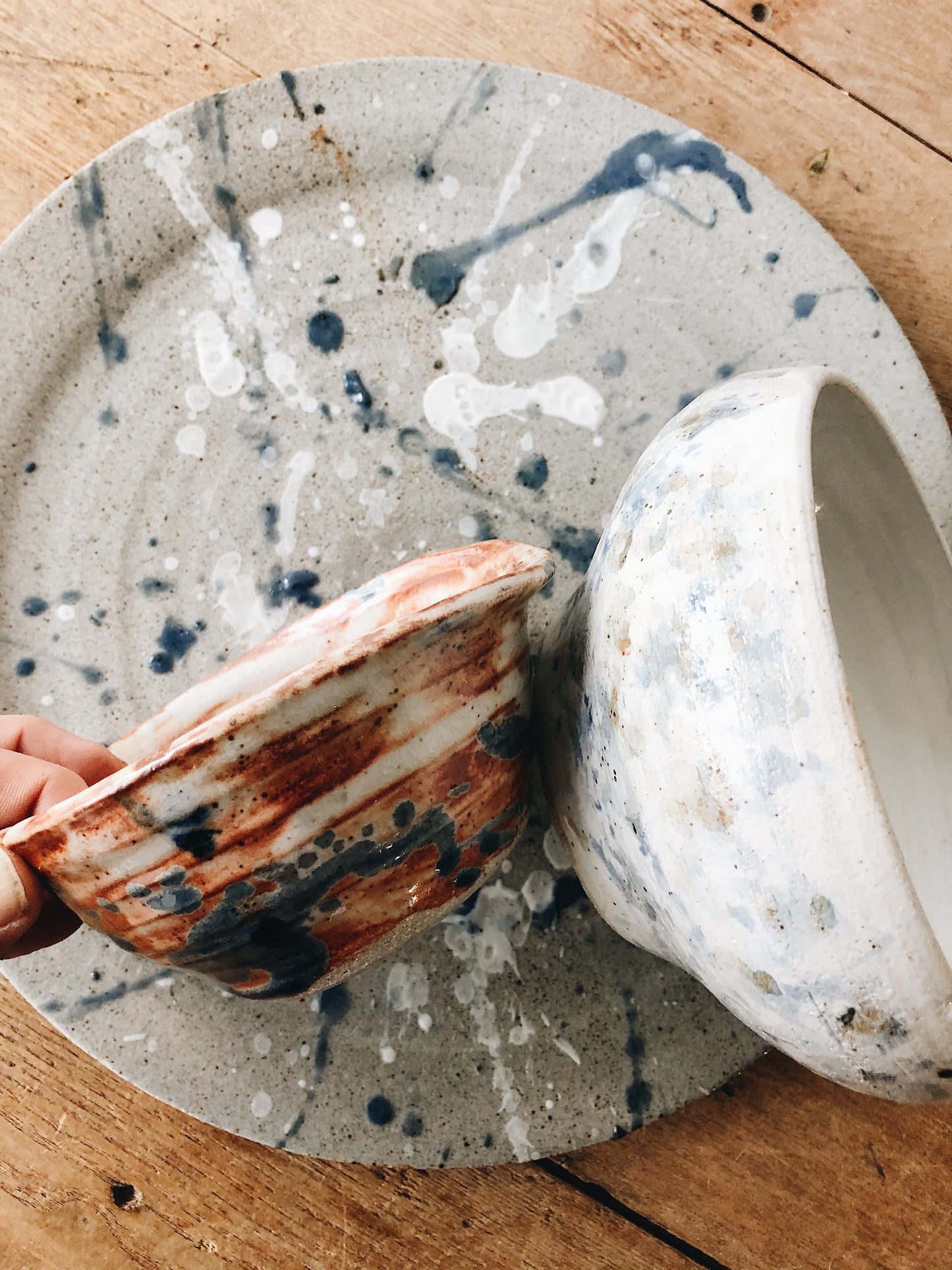 Handmade Splatter Pottery