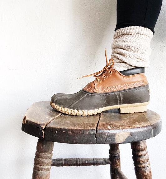 Vintage LL Bean Duck Boots