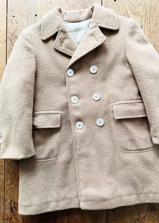 Vintage Child’s Wool Pea Coat