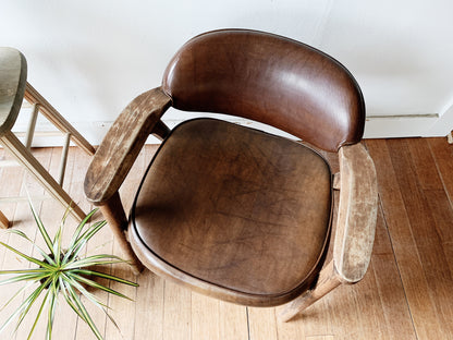 Vintage Gunlocke Style Chair