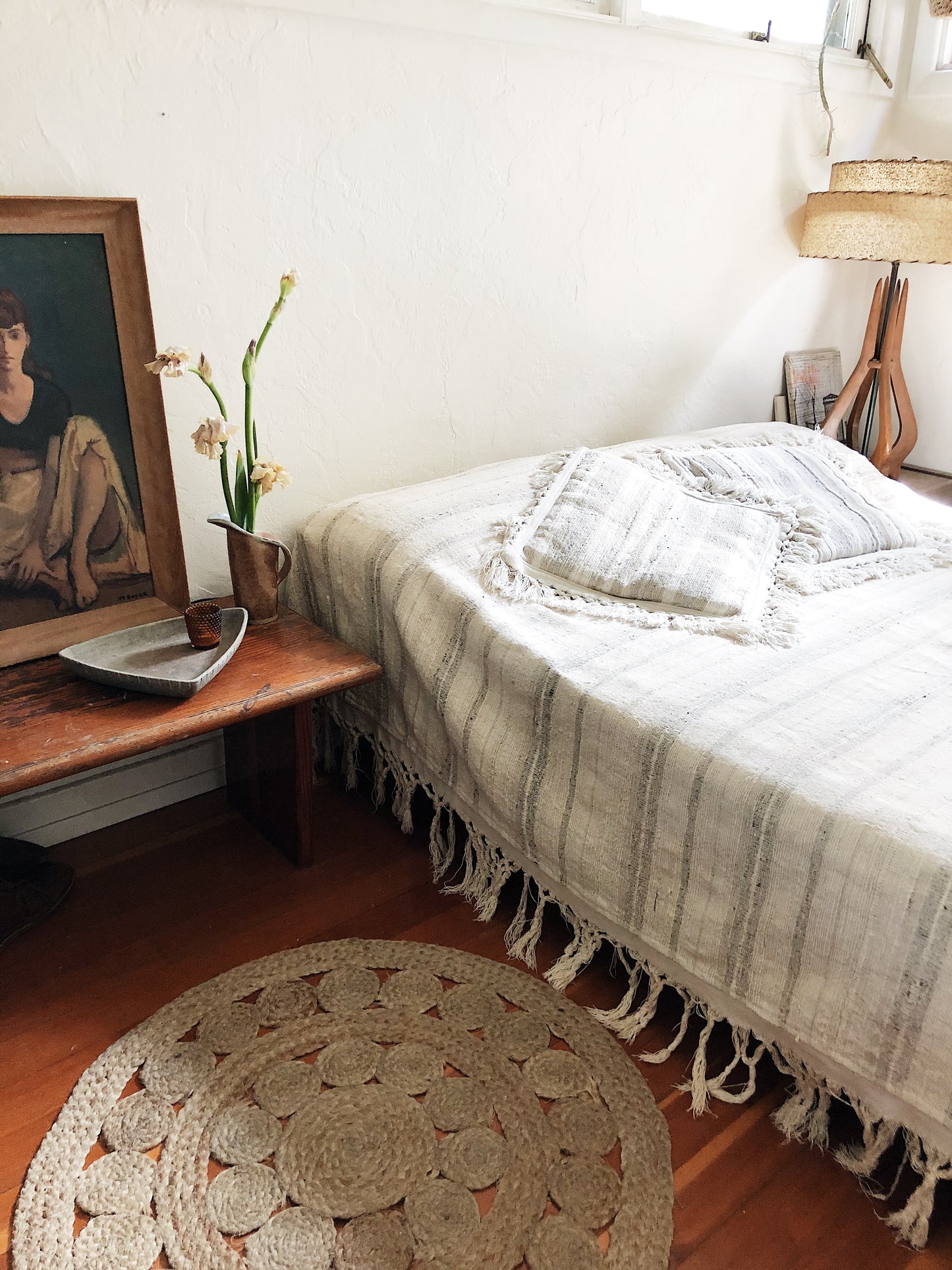 Indian Cotton Spread and Pillows Set