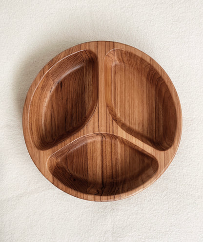 Vintage Dansk Divided Teak Tray