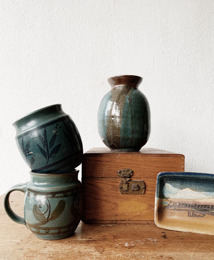 Vintage Handmade Pottery Vase