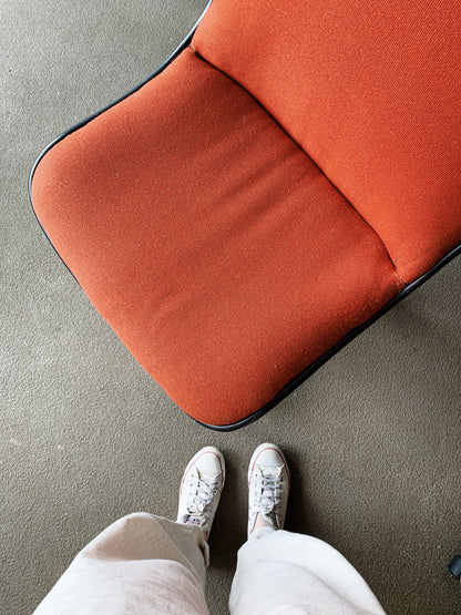 Mid Century Upholstered Desk / Task Chair