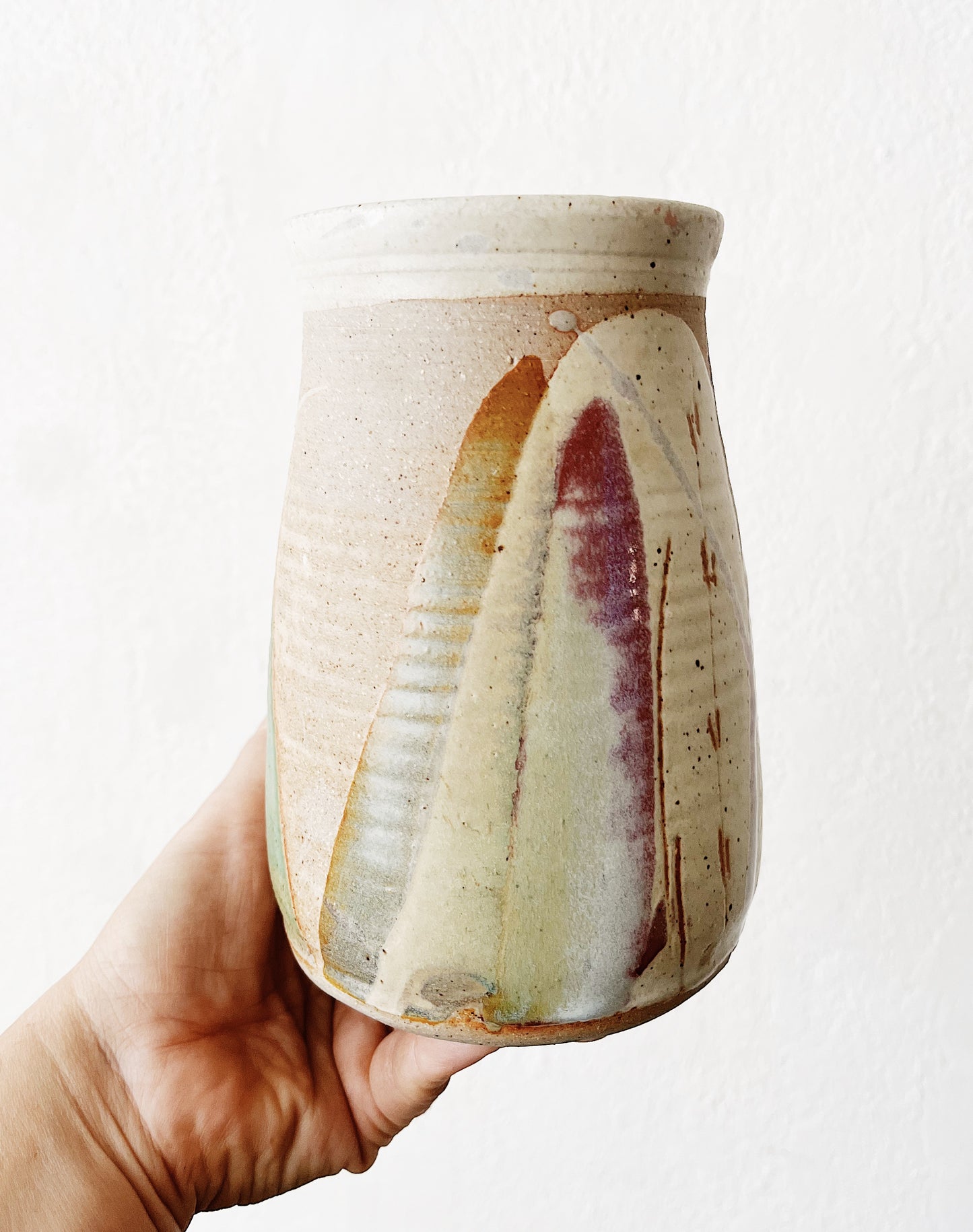 Vintage Klickitat Pottery Utensil Jar