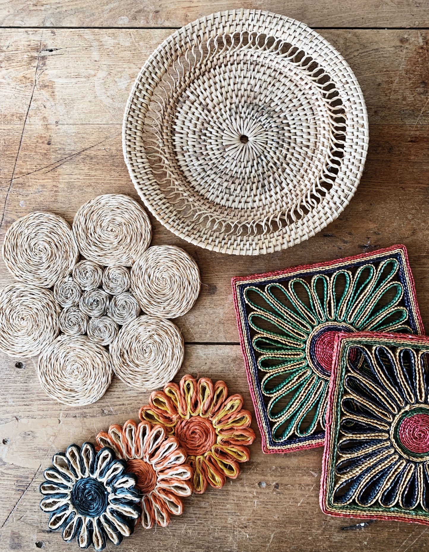 Vintage Natural Trivet Collection