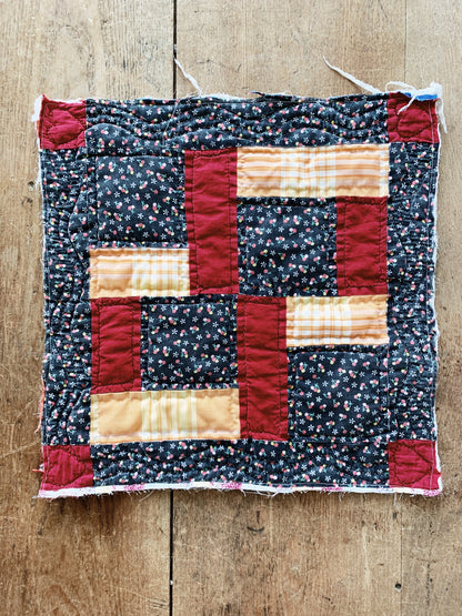 Vintage Cotton Quilt Square