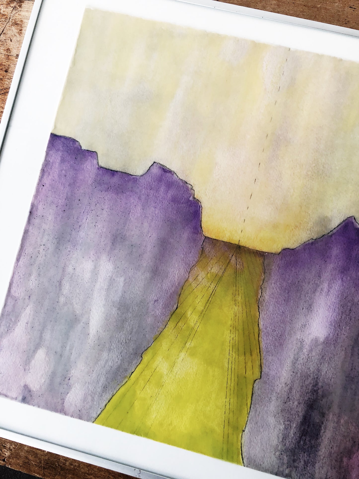 Original Abstract Encaustic Mix Media Artwork