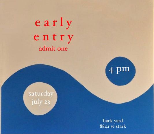 Early Entry Ticket