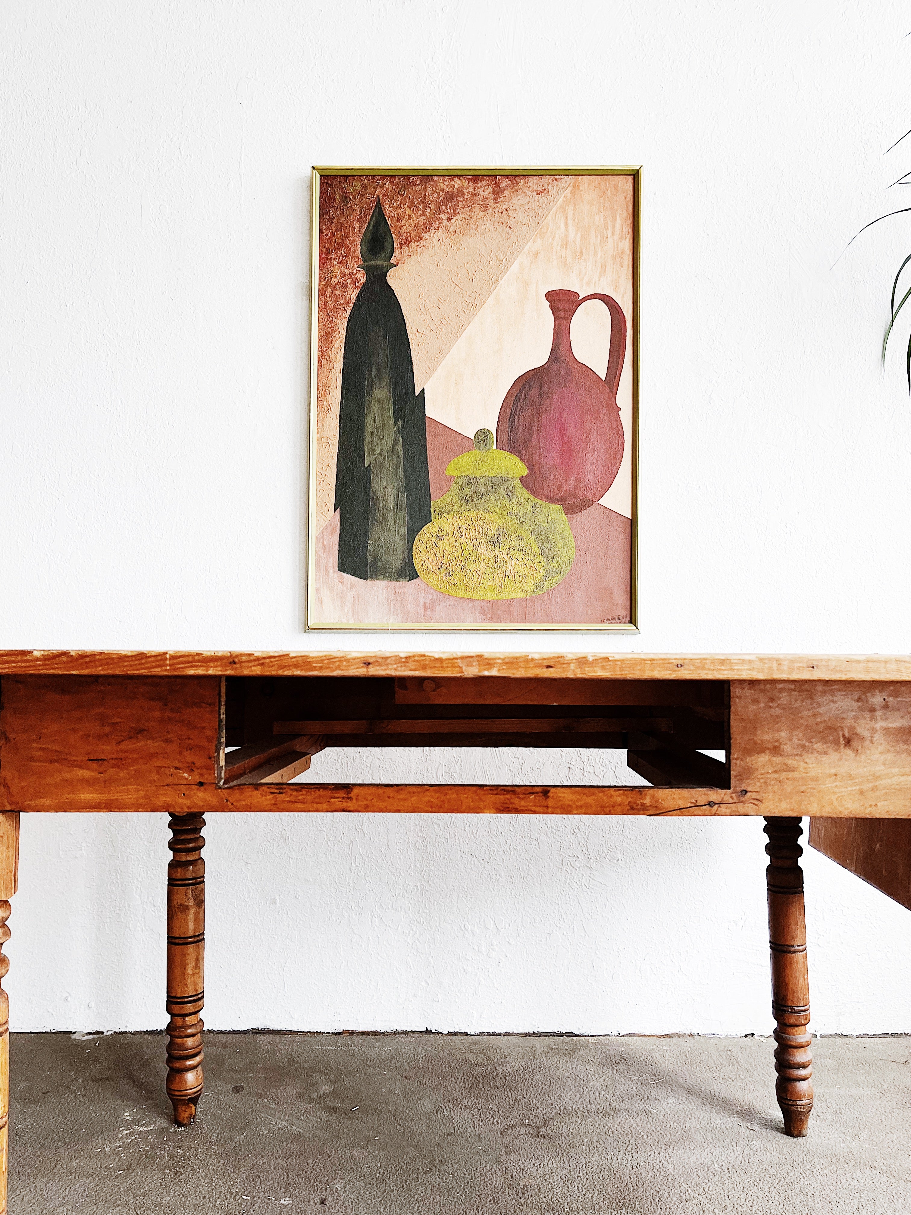 Antique Farm Table - Thumbnail 4