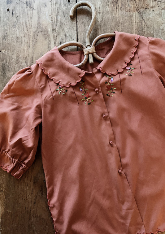 Vintage Embroidered Blouse