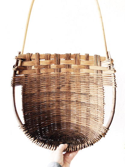 Vintage Shaker Gathering Basket