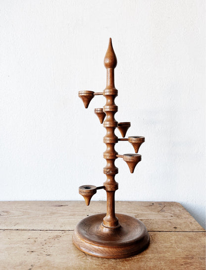 Handmade Tiered Candelabra