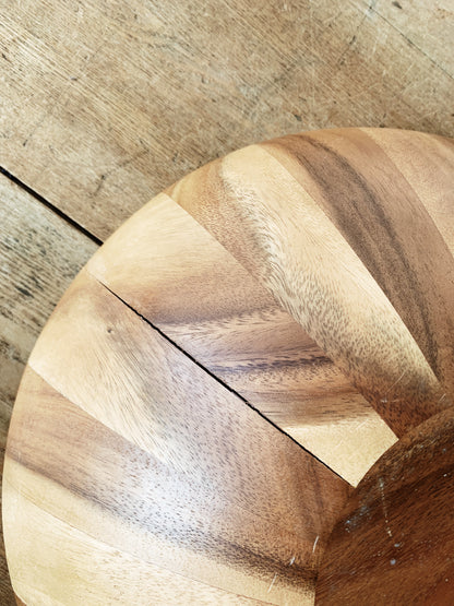 Giant Dansk Wood Bowl
