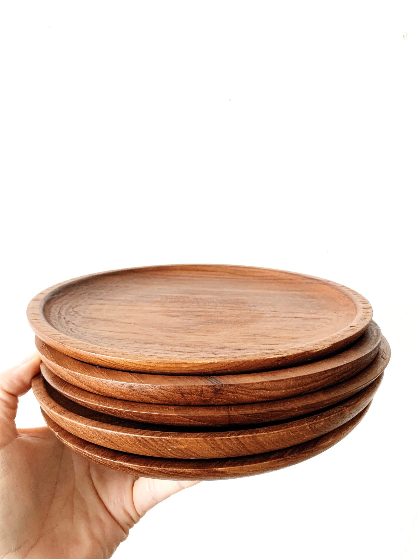 Vintage Wood Plates
