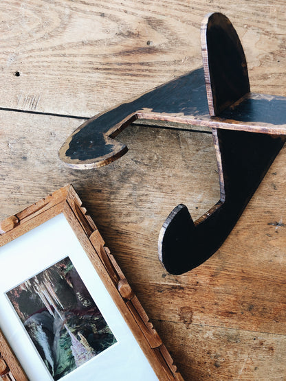 Vintage Folk Art Easel or Bookstand