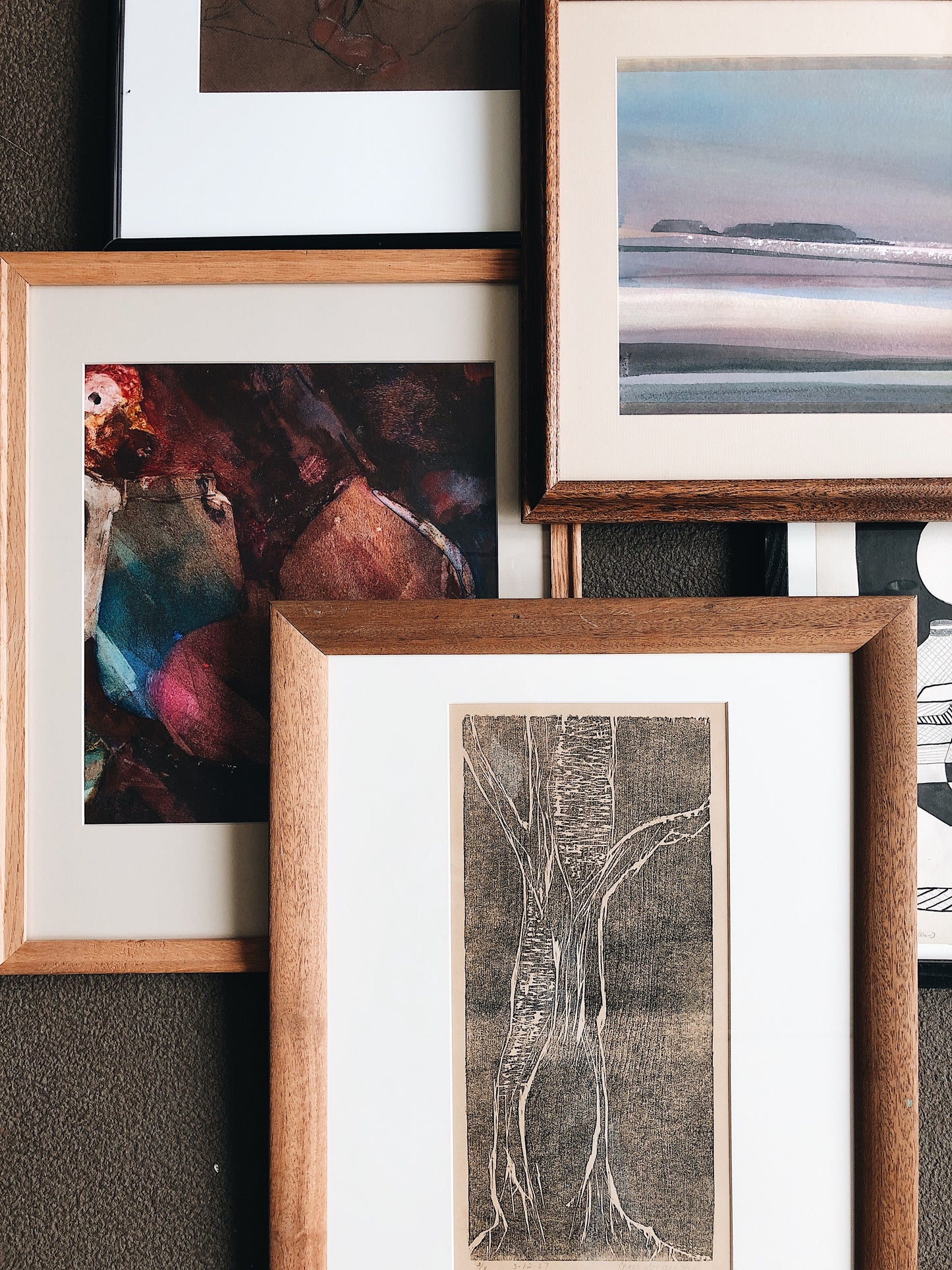 Large Original Numbered 1970s Etching