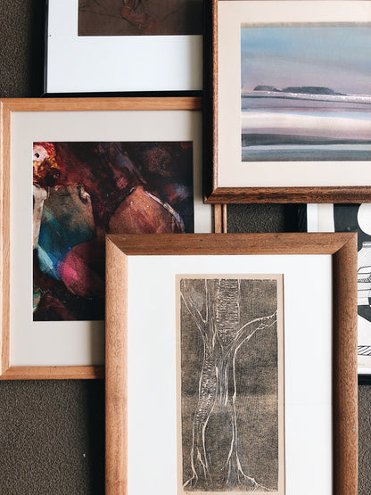 Large Original Numbered 1970s Etching