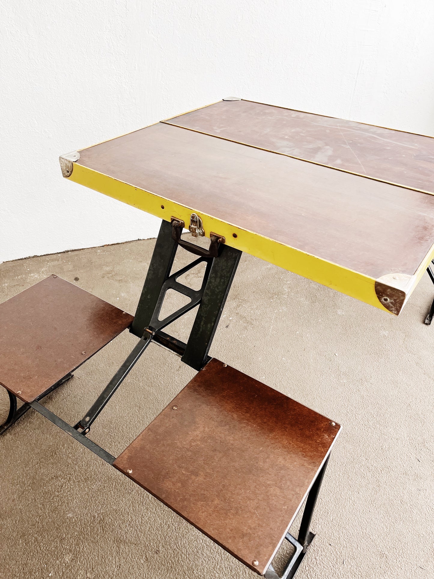 Vintage Folding Picnic Table