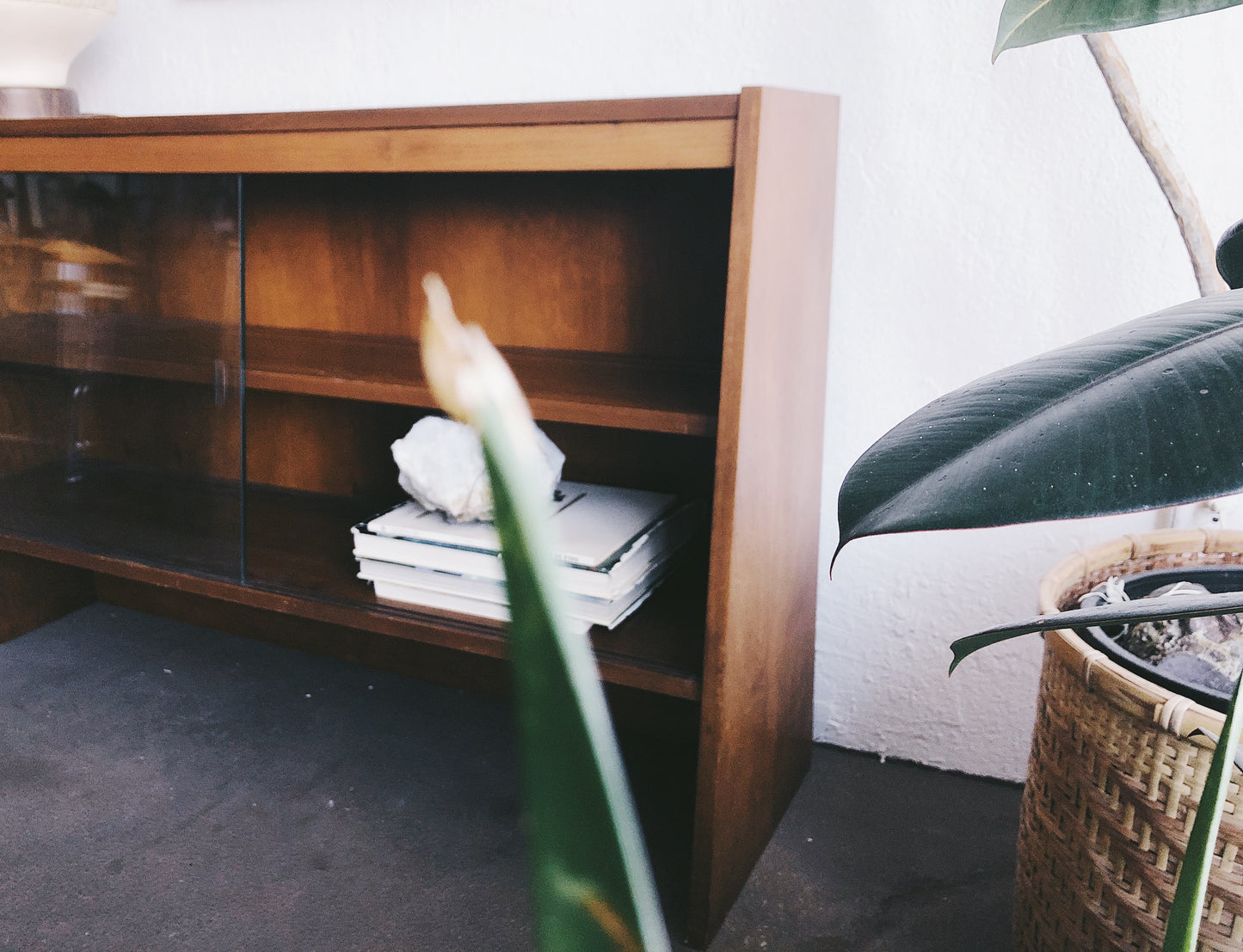 Vintage Mid Century Teak Console