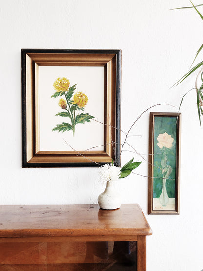 Vintage Floral Still Life Painting