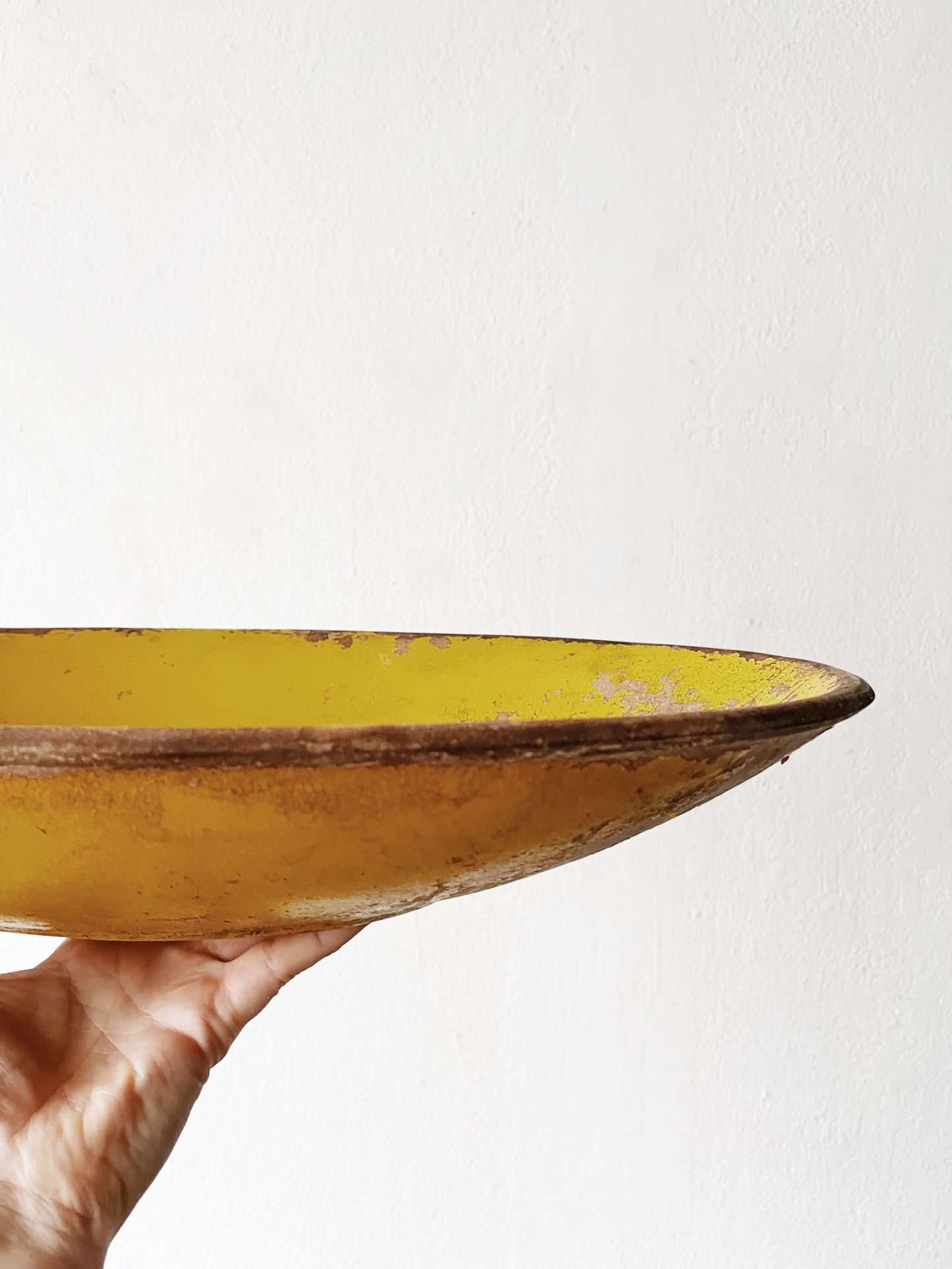 Primitive Wood Dough Bowl